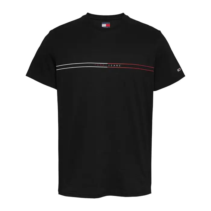 Tommy Jeans Slim Entry Graphic T-Shirt - Black