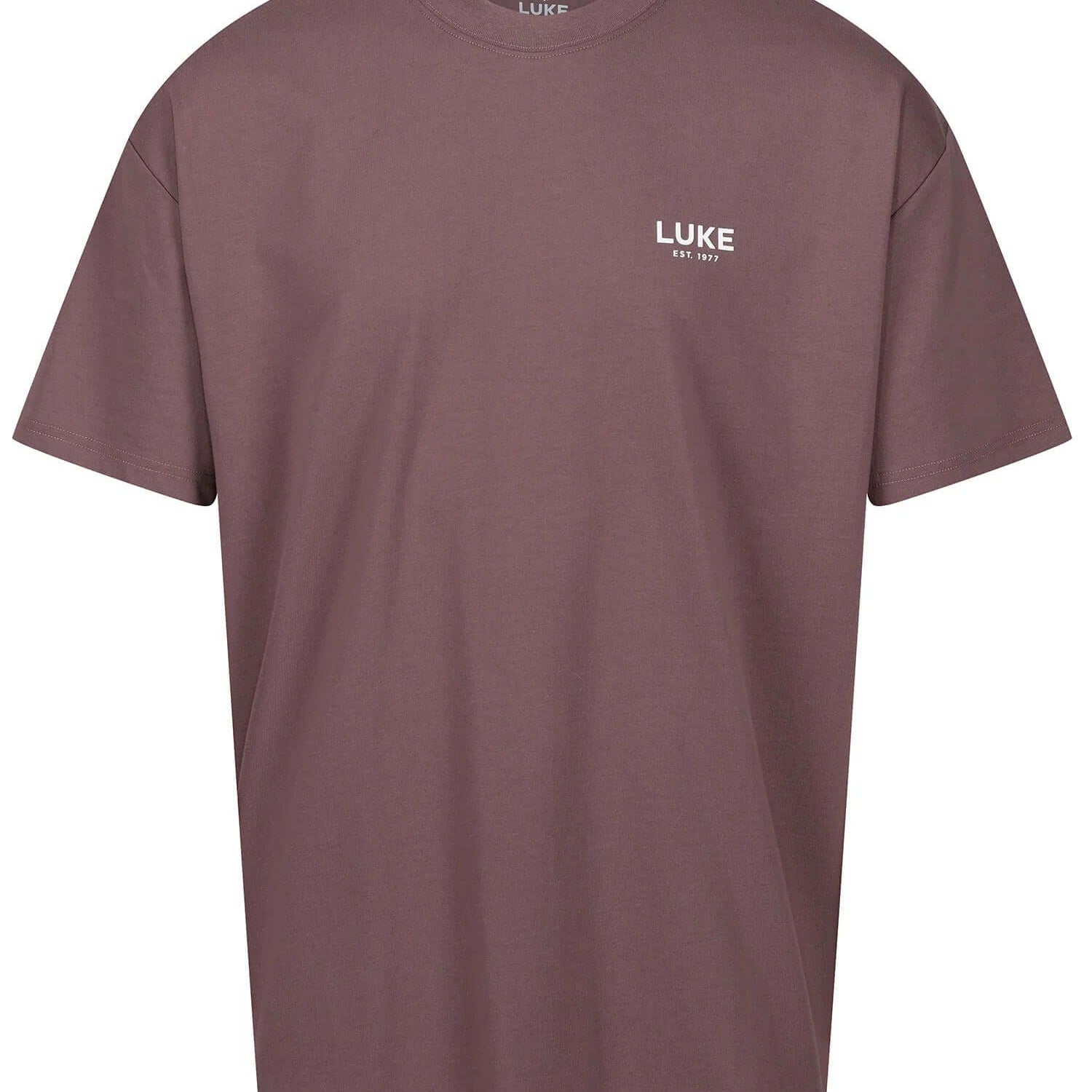 Luke 1977 Exquisite Relaxed Fit T-Shirt - Dark Mauva