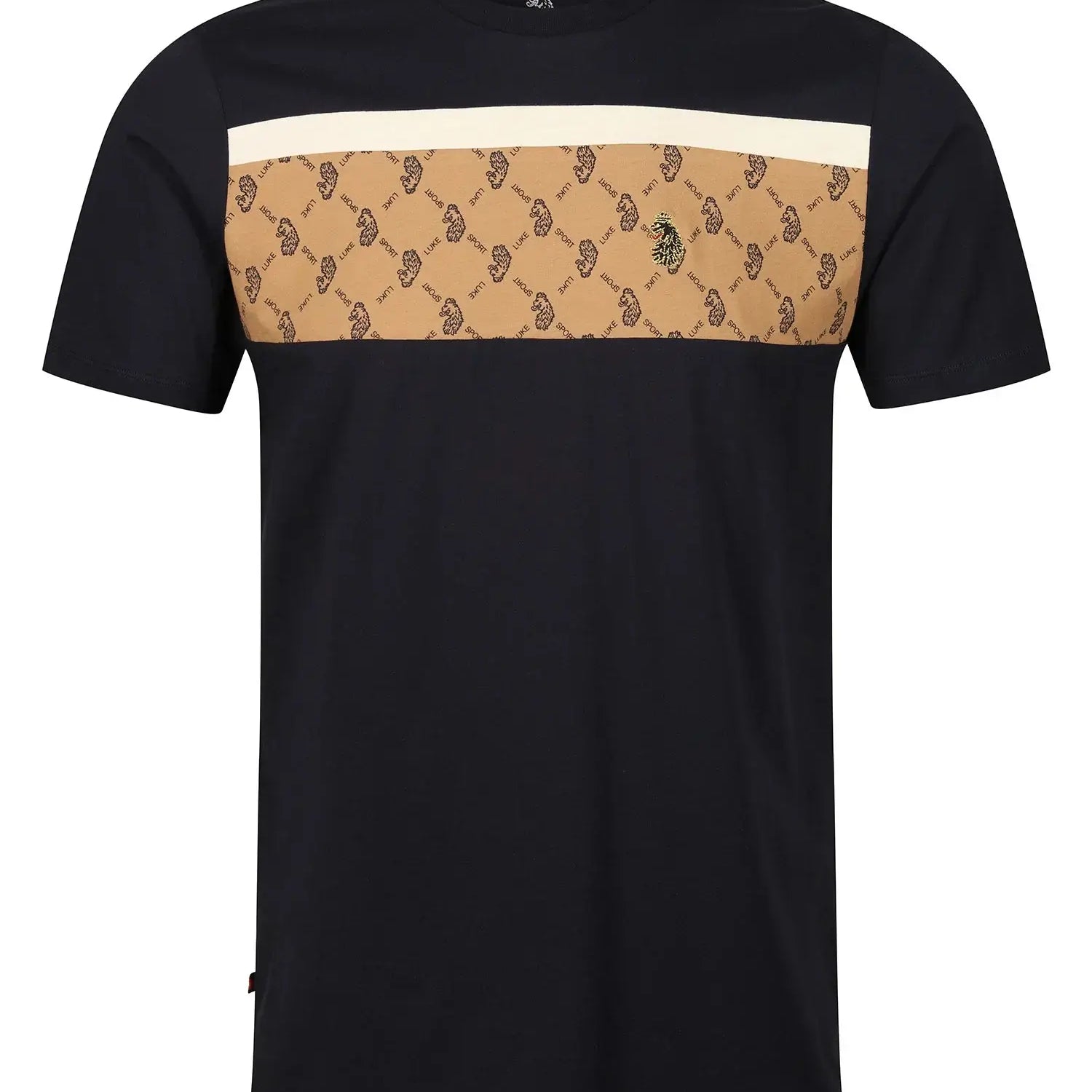 Luke 1977 Lions Den T-Shirt - Dark Navy / Caramel