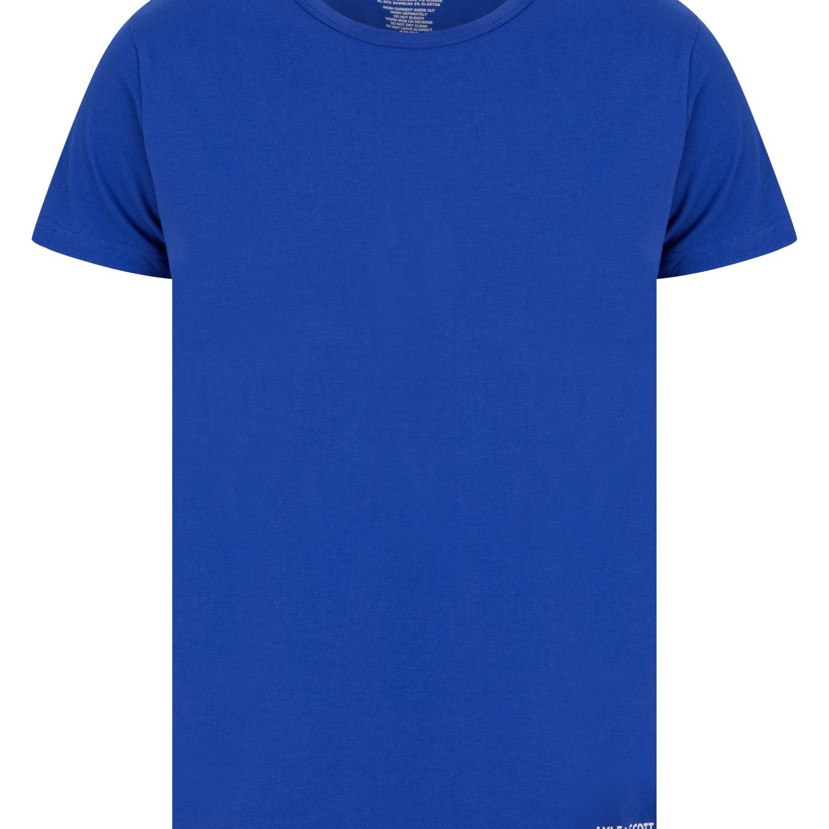 Lyle & Scott 3 Pack Elijah Cotton T Shirts - Black/Grey/Blue