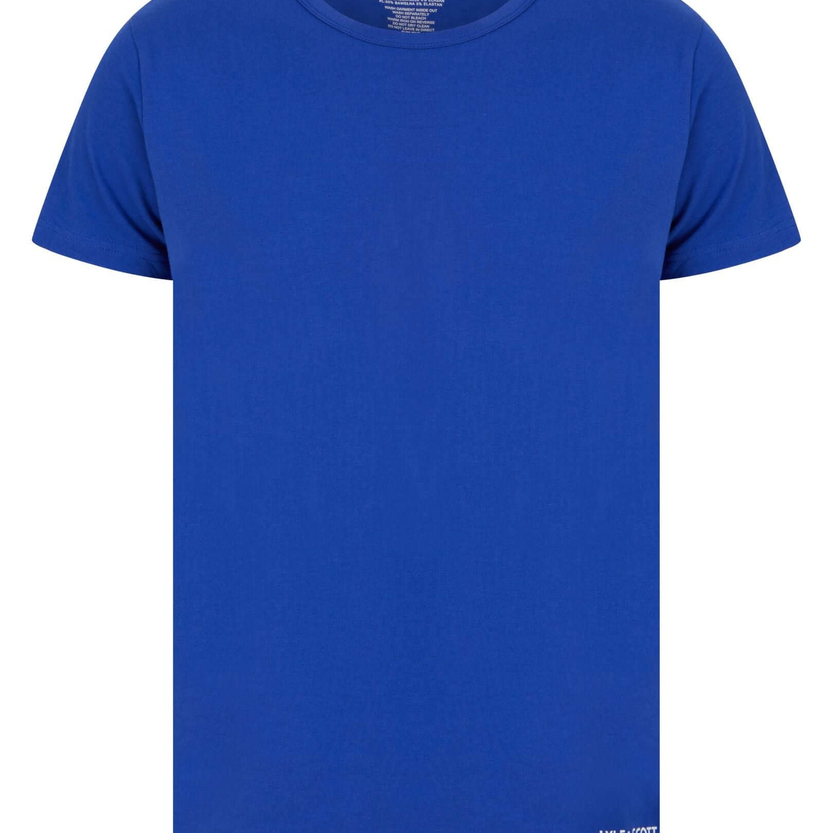 Lyle & Scott 3 Pack Elijah Cotton T Shirts - Black/Grey/Blue