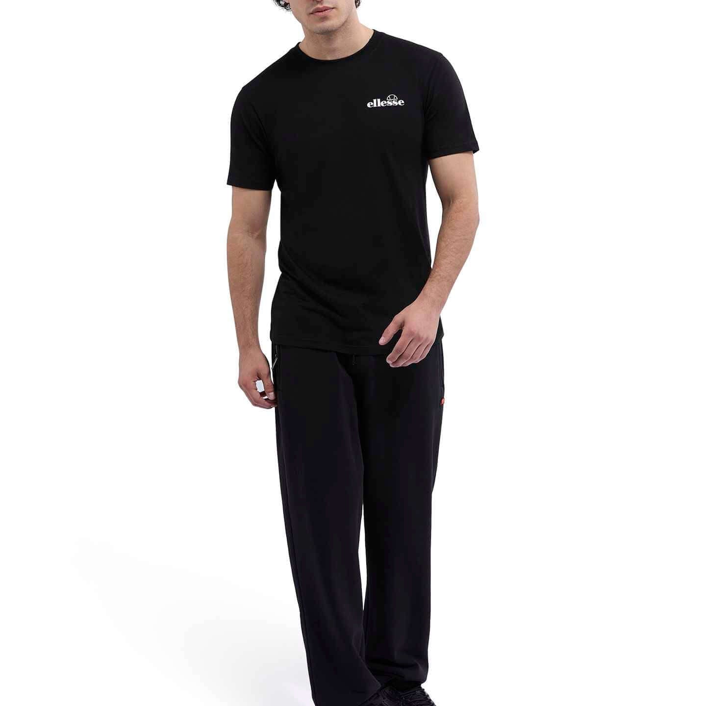 Ellesse Men's 3 Pack Azzini 100% Cotton T-Shirts - Black