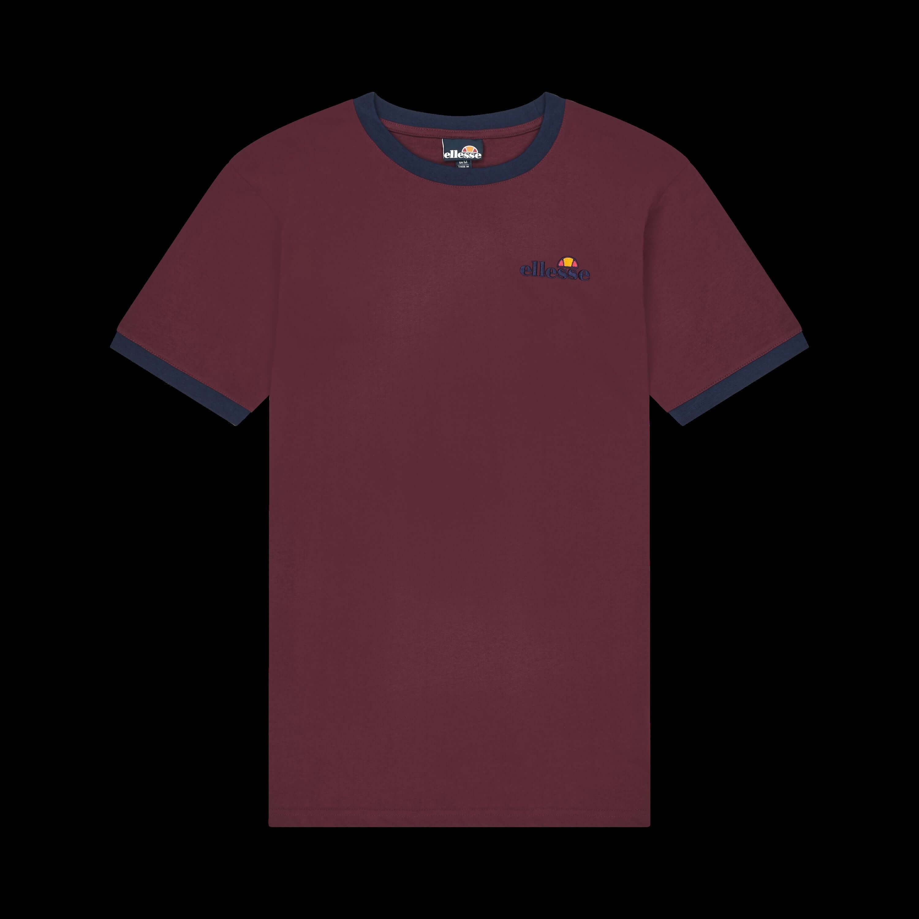 Ellesse Men's Meduno Tee - Burgundy T-Shirt