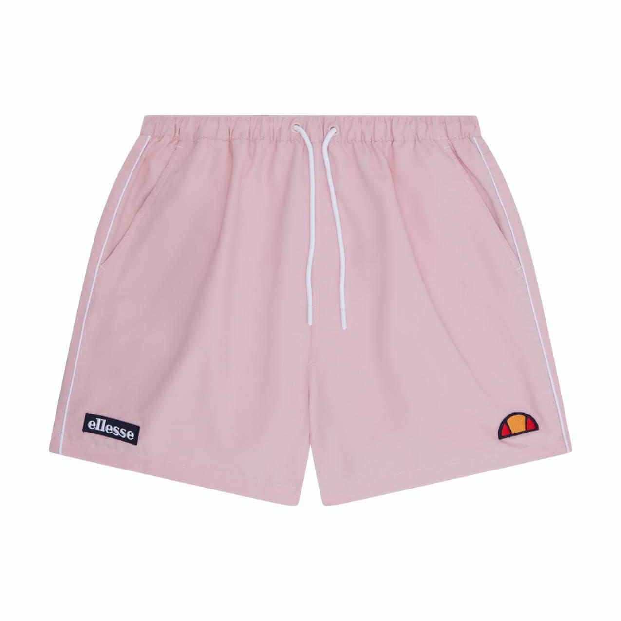 Ellesse Dem Slackers Swim Shorts - Light Pink / White