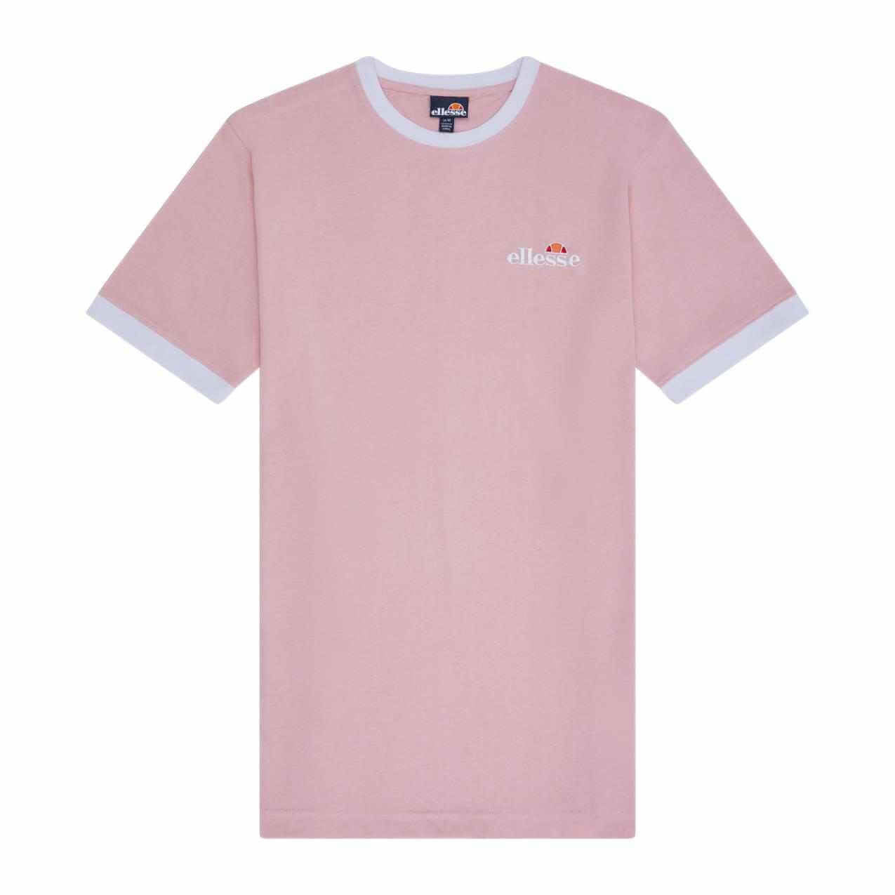 Ellesse Men's Meduno Tee - Light Pink T-Shirt