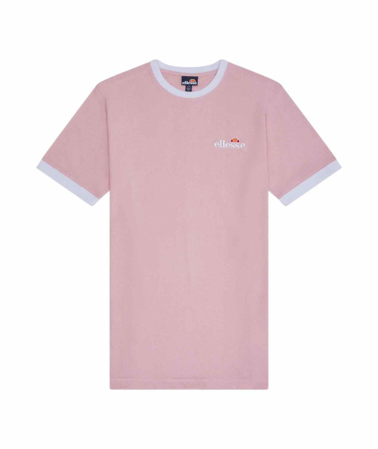 Ellesse Men's Meduno Tee - Light Pink T-Shirt