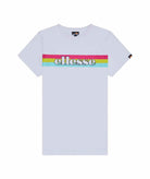 Ellesse Driletto 90s Stripe Tee - White T-Shirt