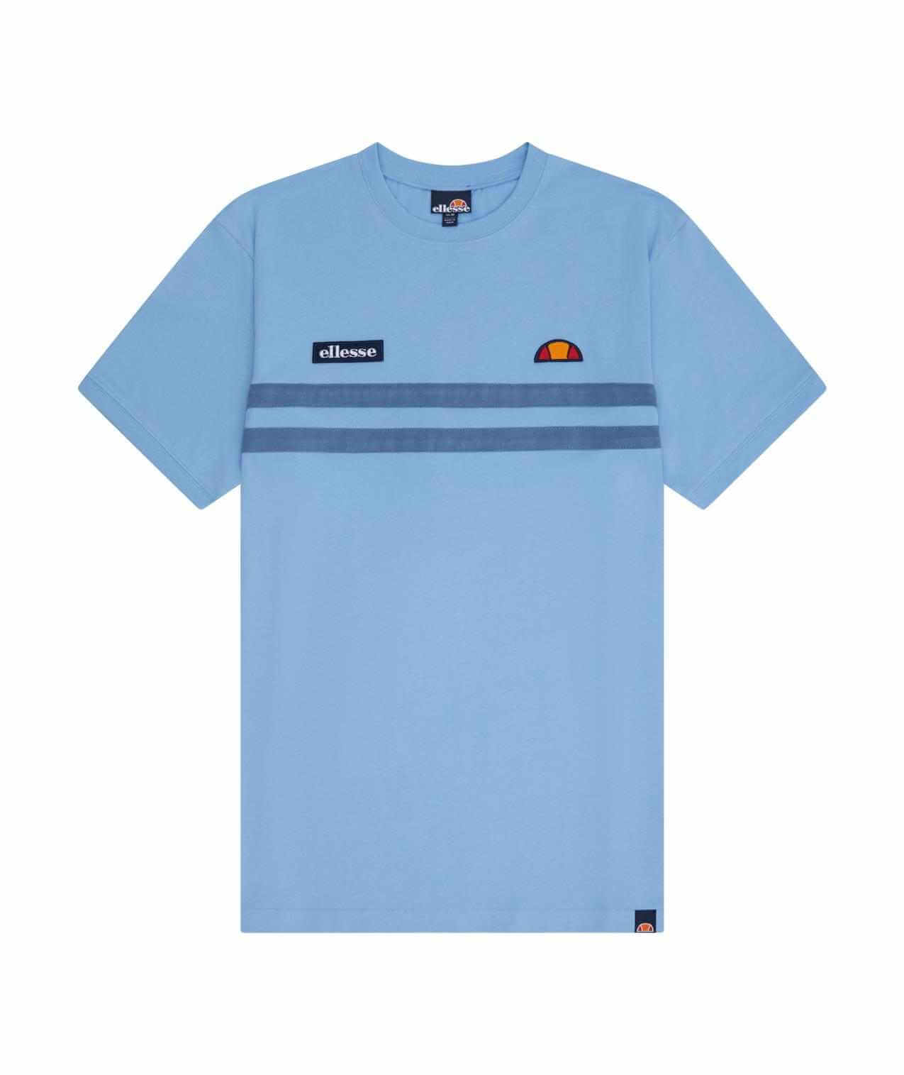 Ellesse Men's Venire Tee - Light Blue/Dark Blue T-Shirt