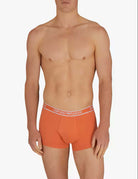 Emporio Armani 3 Pack Trunks Stretch Cotton - Violet/Green/Orange