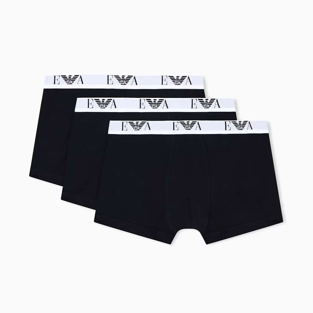 Emporio Armani AF14131 3 pack trunks Black