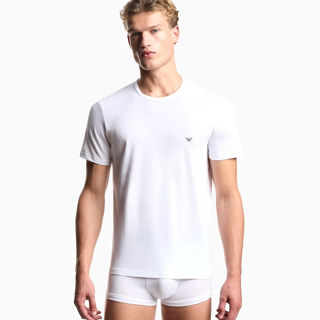 Emporio Armani AF14132 White T-shirt back view