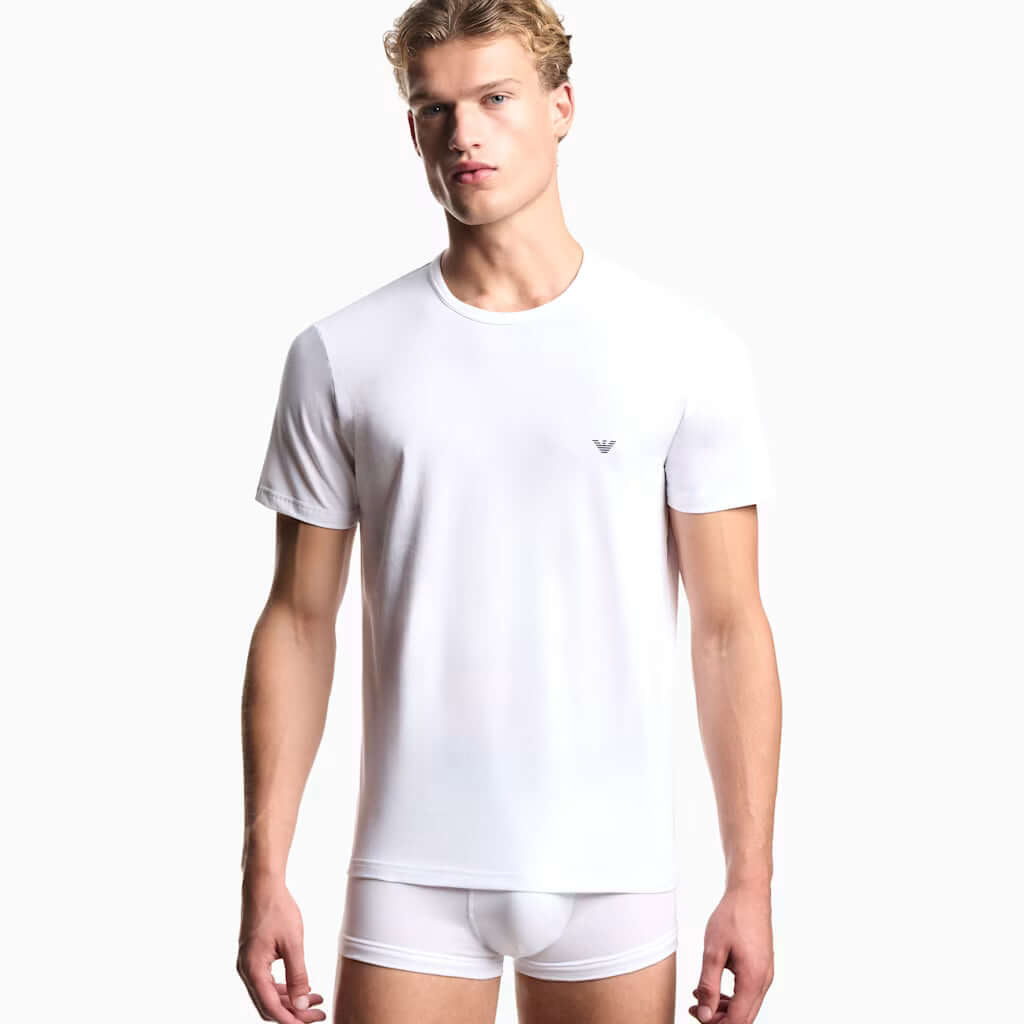 Emporio Armani AF14132 White T-shirt back view