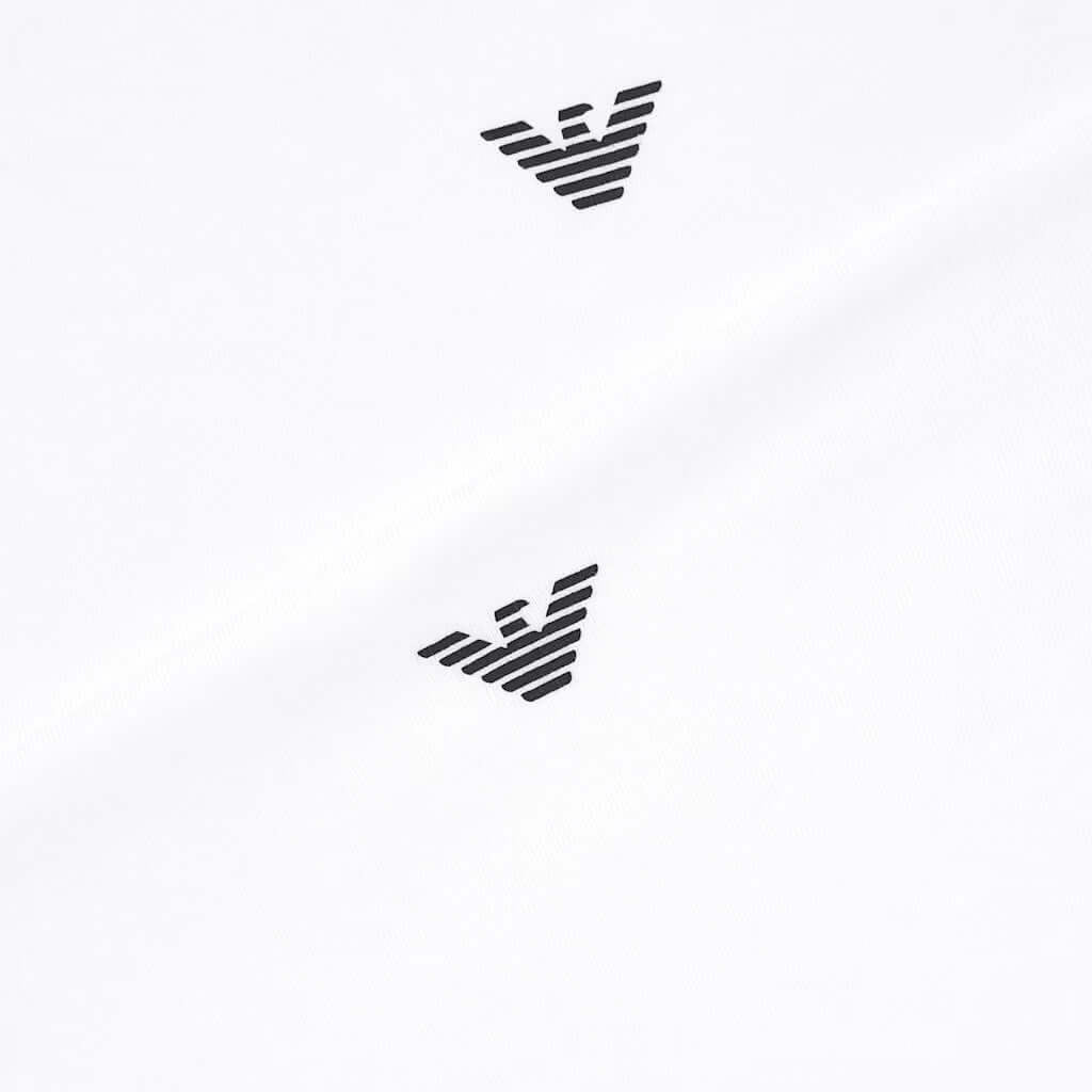 Emporio Armani AF14132 White T-shirt chest logo detail