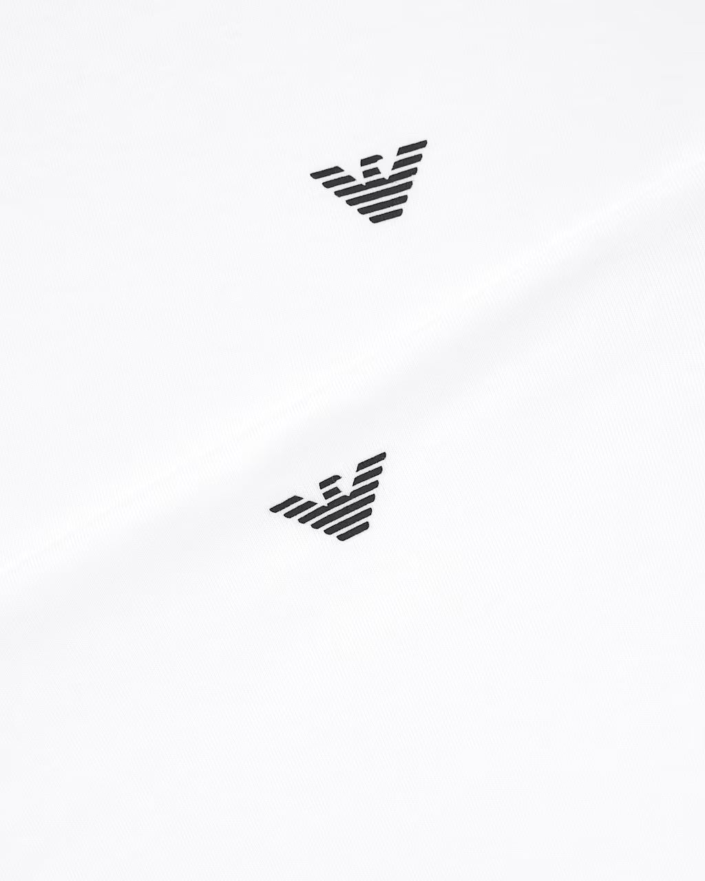 Emporio Armani AF14132 White T-shirt chest logo detail