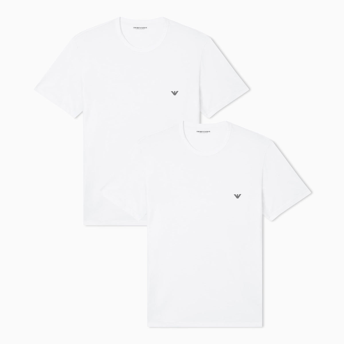 Emporio Armani AF14132 2 pack T-shirts White White