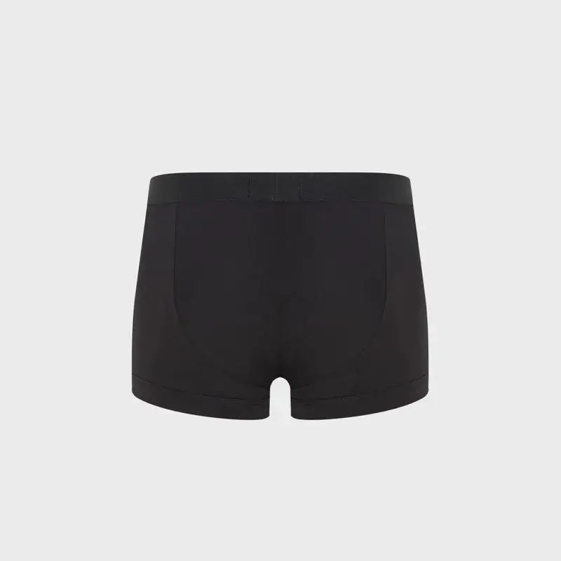 Emporio Armani 3-Pack Stretch Cotton Jersey Trunks, Black – Essential Logo Waistband