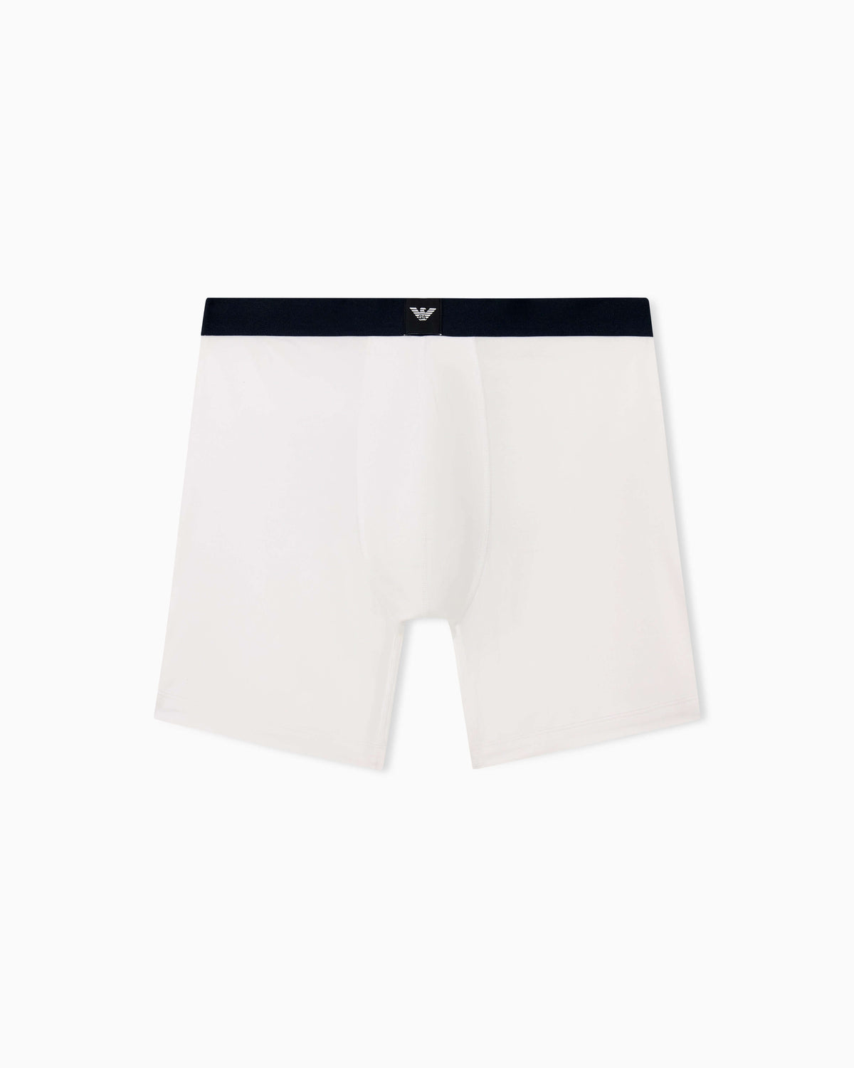 Emporio Armani 3 Pack Stretch Cotton Boxer Briefs – White/Blue/Brick
