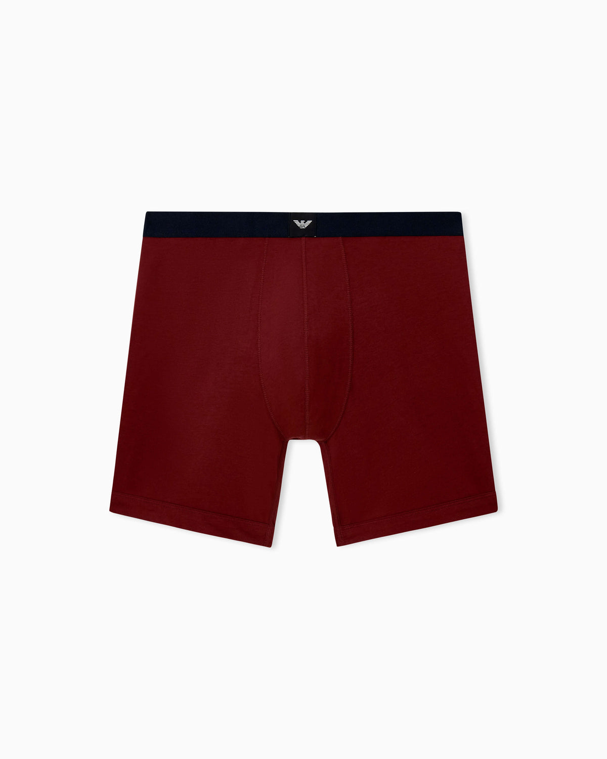 Emporio Armani 3 Pack Stretch Cotton Boxer Briefs – White/Blue/Brick