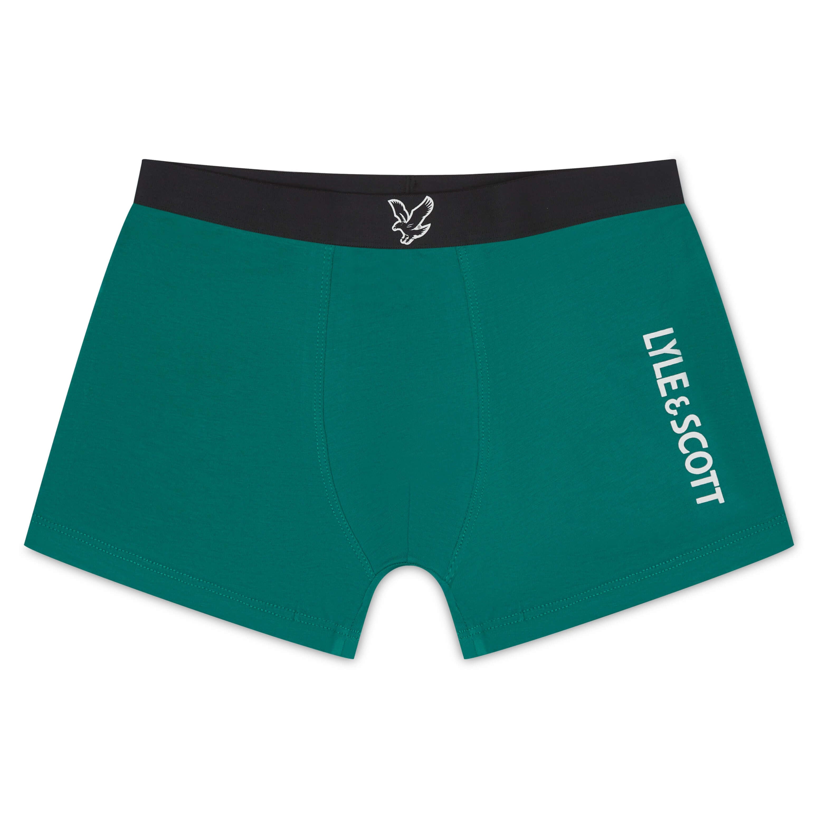Lyle and Scott 3 Pack Boys Enrico Boxers - Black/Green/Grey