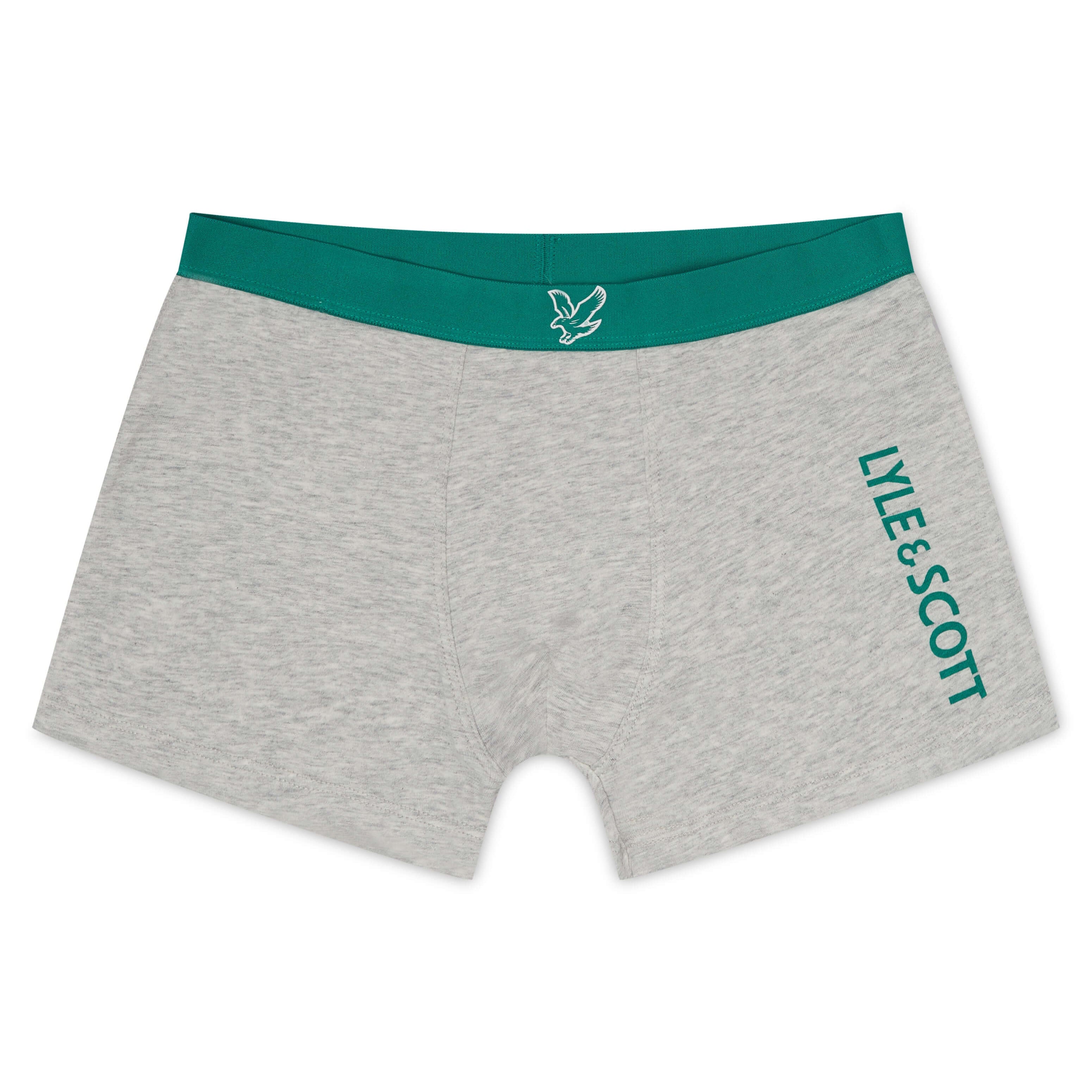 Lyle and Scott 3 Pack Boys Enrico Boxers - Black/Green/Grey