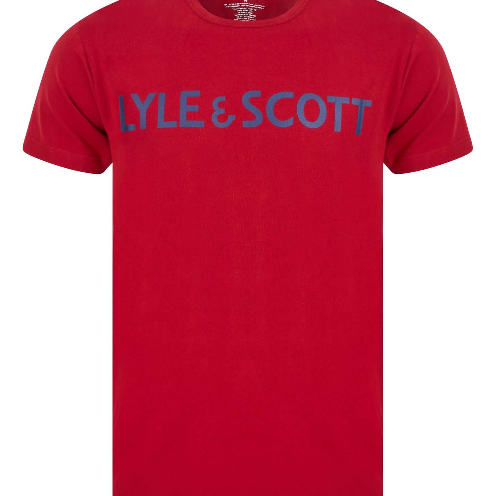 Lyle & Scott Blue Eric Loungewear - Logo T-Shirt & Pant Set