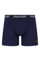 Lyle & Scott 3 Pack Men's Ethan Trunks - Peacoat/Stripes/ Grey Marl