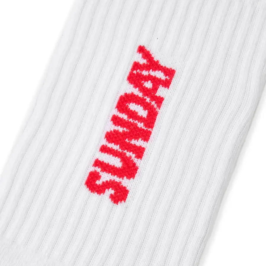 Weekend Offender 3 Pack Friday/Saturday/Sunday Sports Socks - White