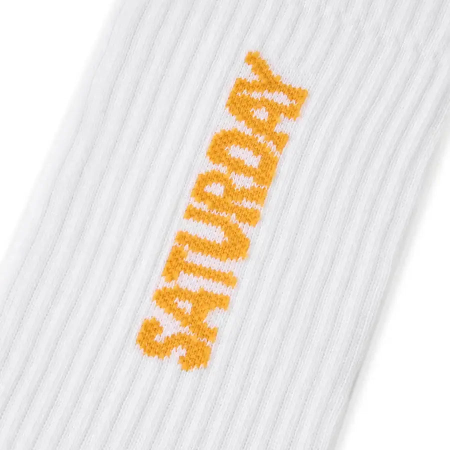 Weekend Offender 3 Pack Friday/Saturday/Sunday Sports Socks - White