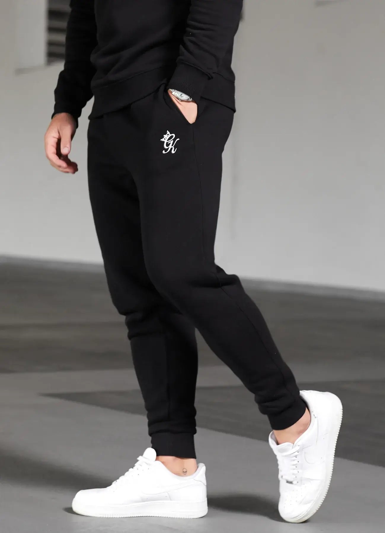 Gym King Fundamental Fleece Jogger Black