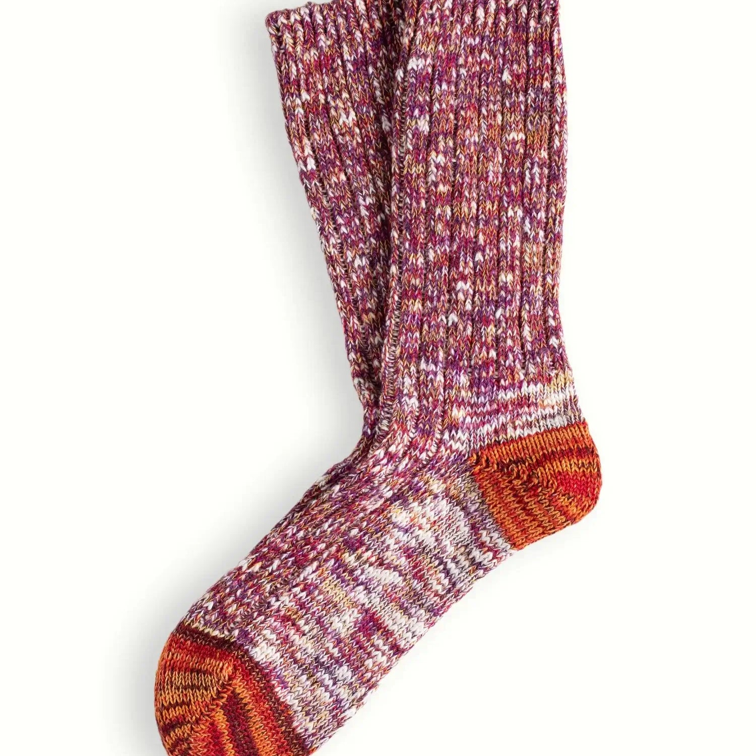 Thunders Love Flammé Seasons Socks – Wool & Cotton Ribbed, UK 6-11