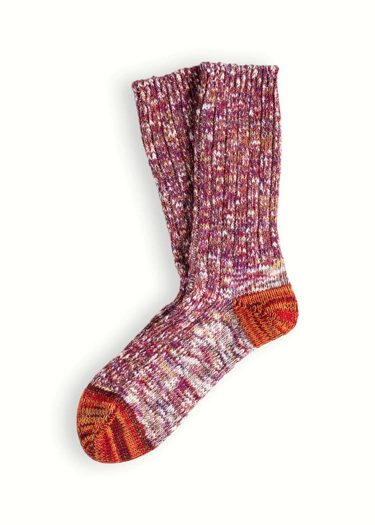 Thunders Love Flammé Seasons Socks – Wool & Cotton Ribbed, UK 6-11