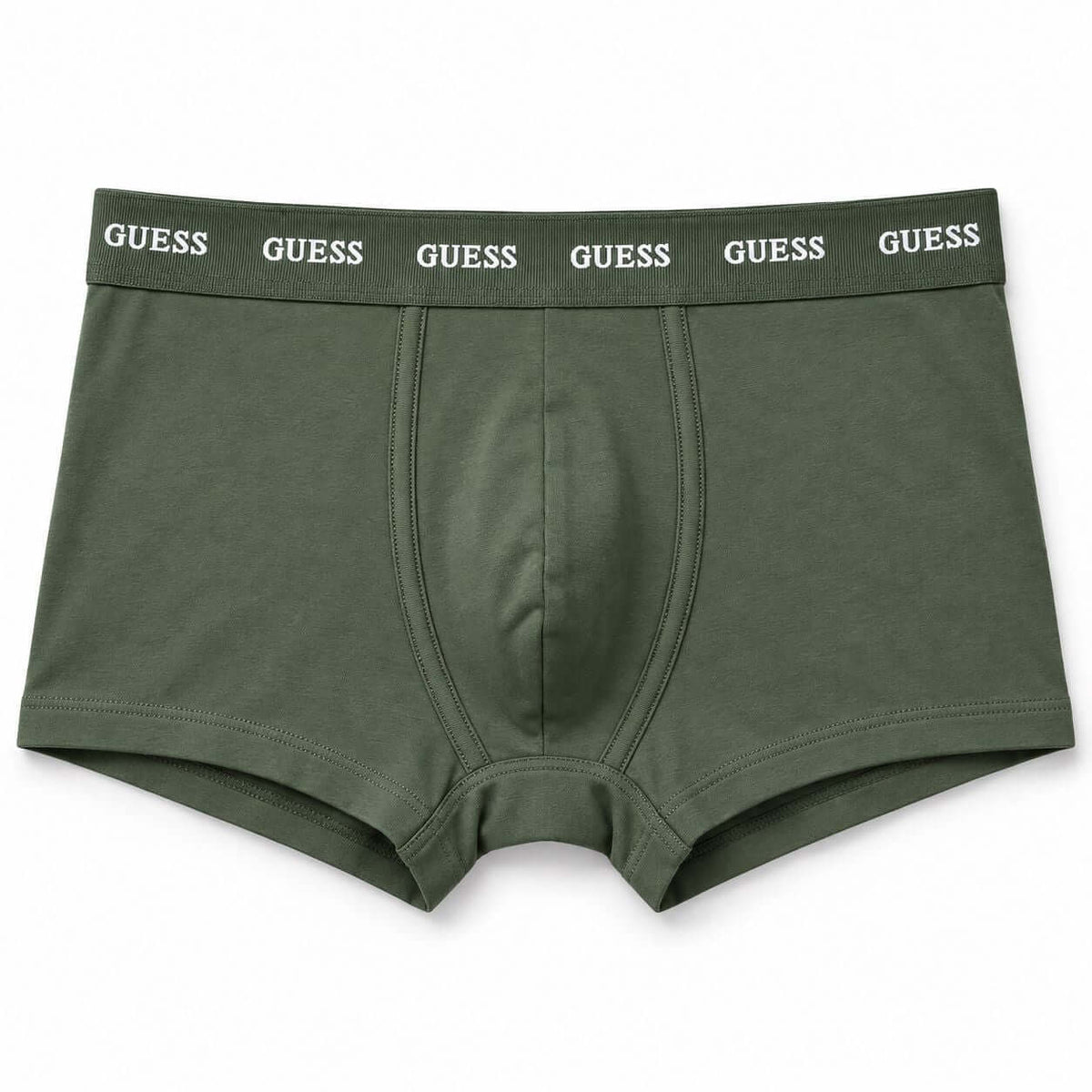 GUESS Men's Joe Boxer Trunks 3-Pack – Navy Forest Black