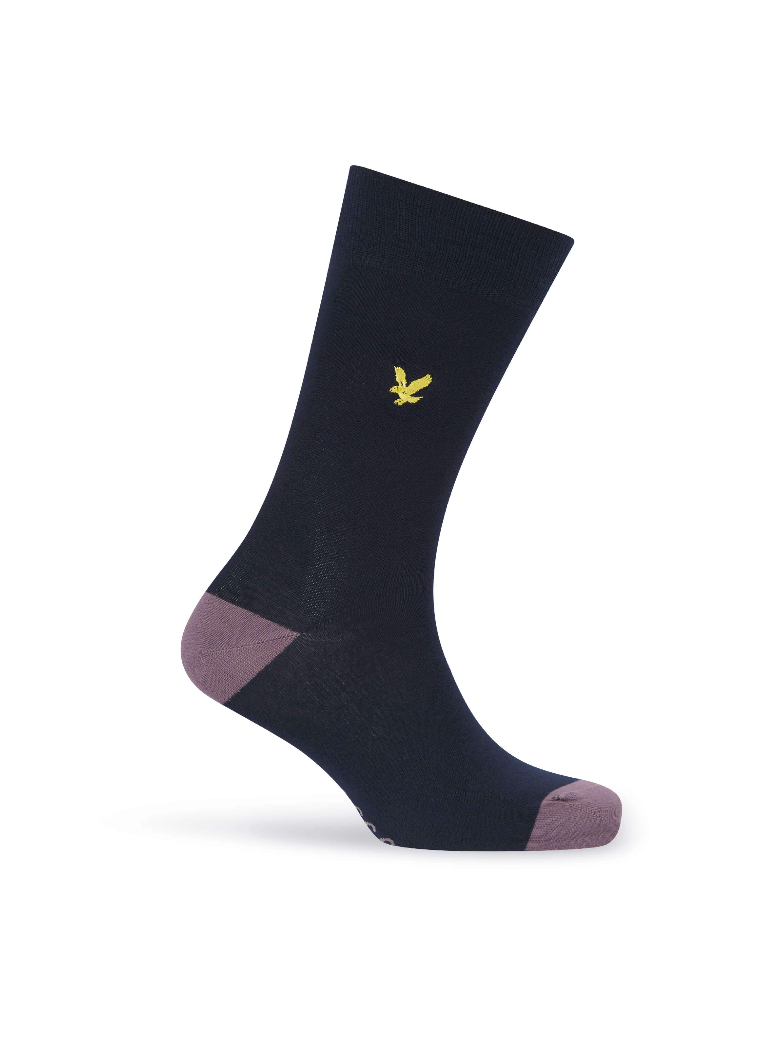 Lyle & Scott Graham 5 Pack Contrast Heel and Toe Socks