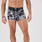 Crossfly Men's IKON Trunks 1-Pack Supersoft Modal - Hemp Grey
