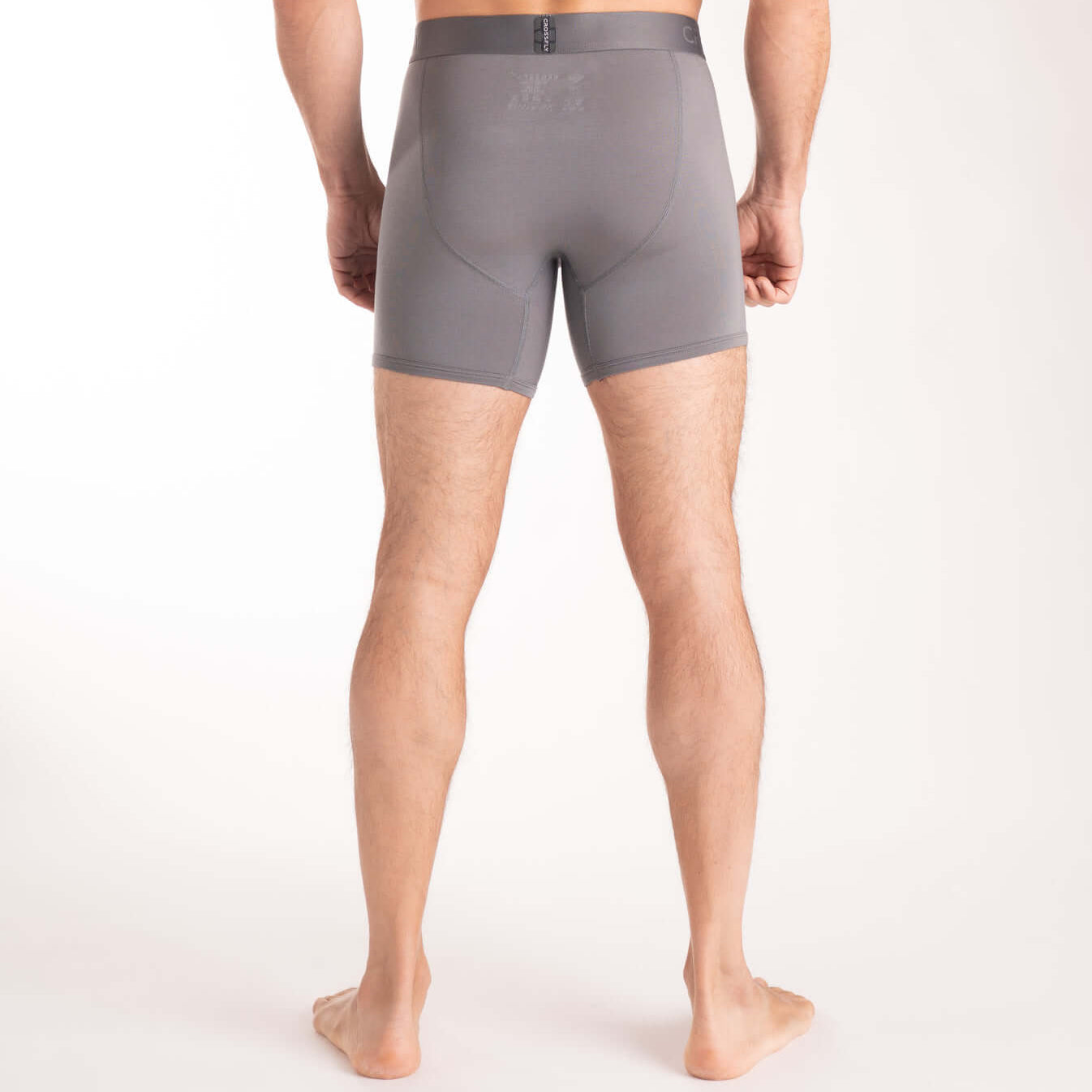 Crossfly IKON Supersoft Modal Boxer Briefs (1-Pack, Charcoal )