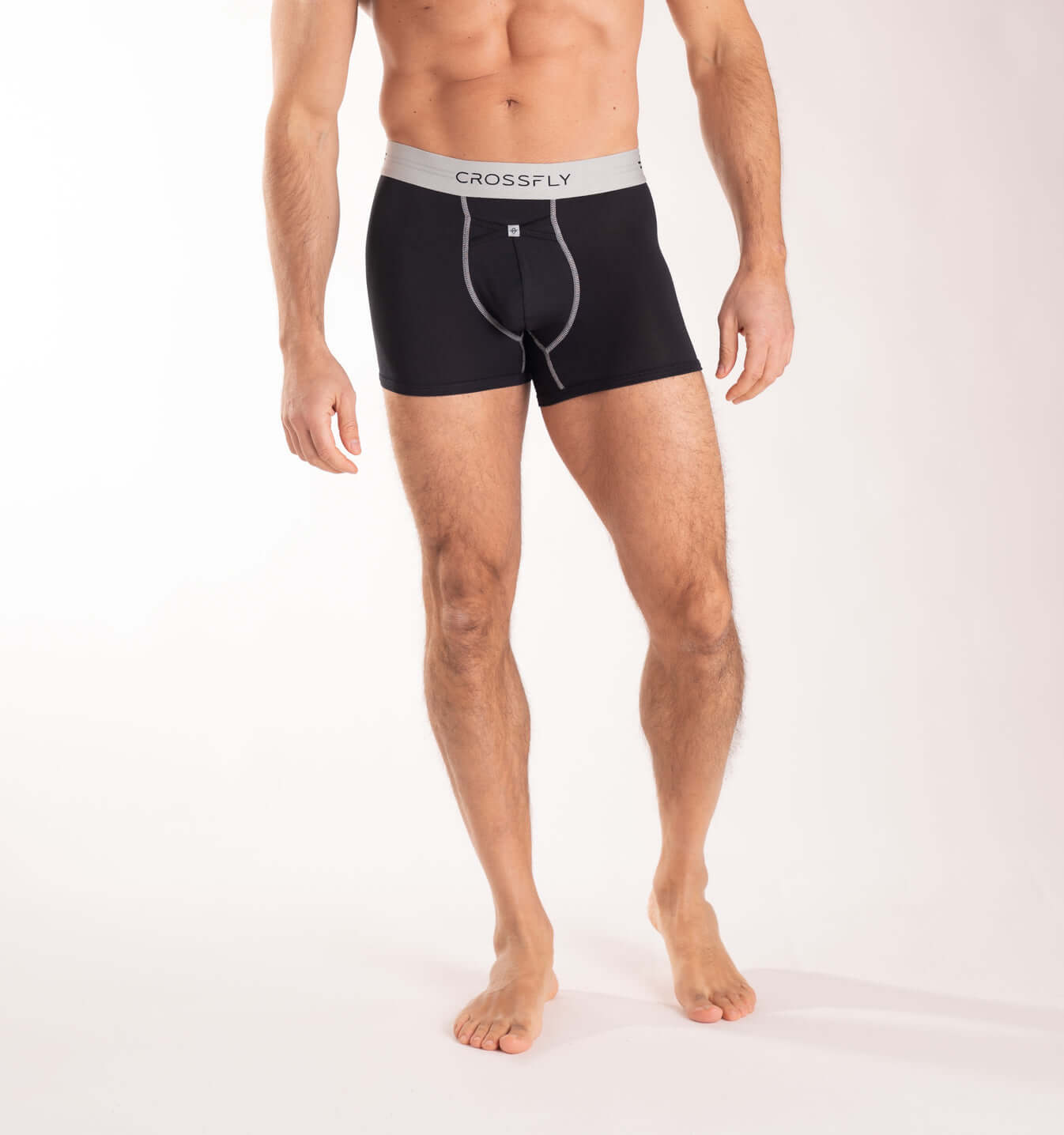 Crossfly 1-Pack Supersoft Modal Trunks – Black (IKON X Style)