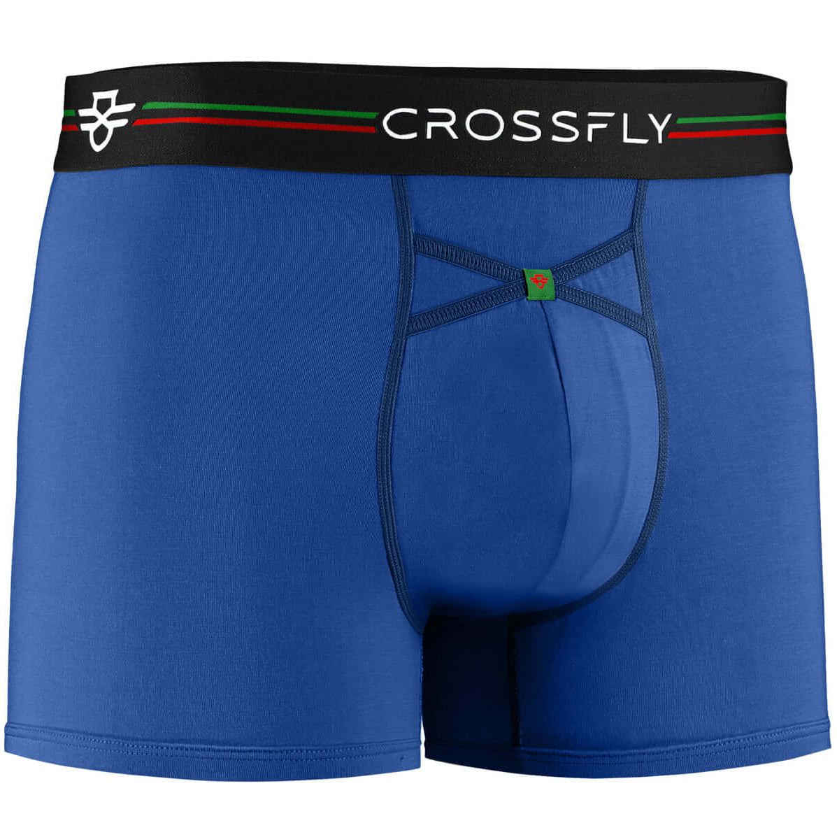 Crossfly 1-Pack Supersoft Modal Trunks – Italia Blue Marle (IKON X Style)