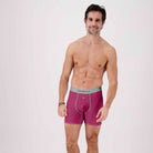 Crossfly IKON X Supersoft 1-Pack Modal Boxer Briefs - Perfect Plum