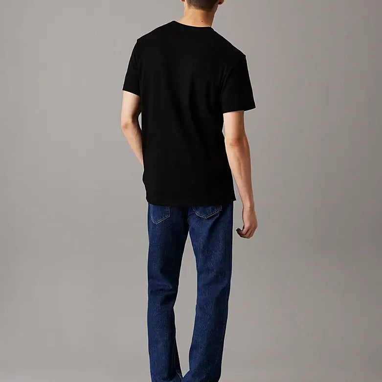 Calvin Klein Essentials 2-Pack T-Shirts – 100% Regenerative Cotton, Black