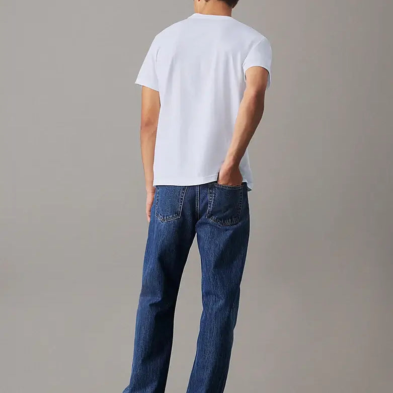 Calvin Klein Essentials 2-Pack T-Shirts – 100% Regenerative Cotton, Bright White