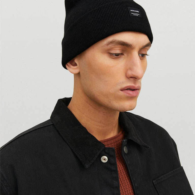 Jack & Jones JACDNA knit beanie - Black