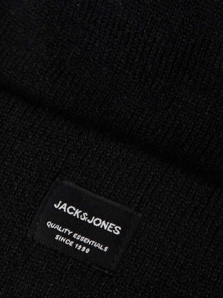 Jack & Jones JACDNA knit beanie - Black
