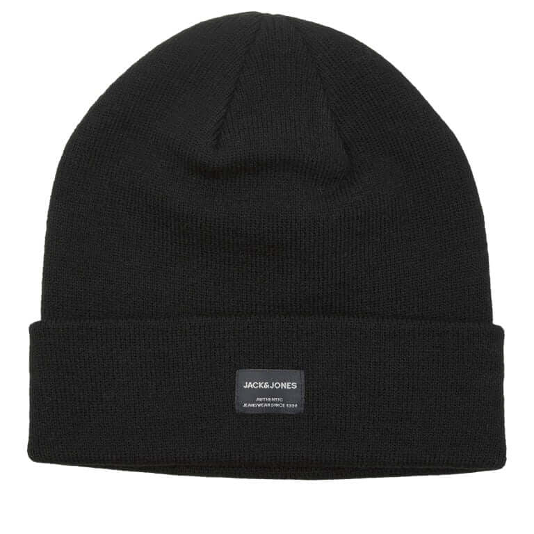 Jack & Jones JACFROST Beanie & Scarf Gift Box Men’s Winter Knit Set, Navy