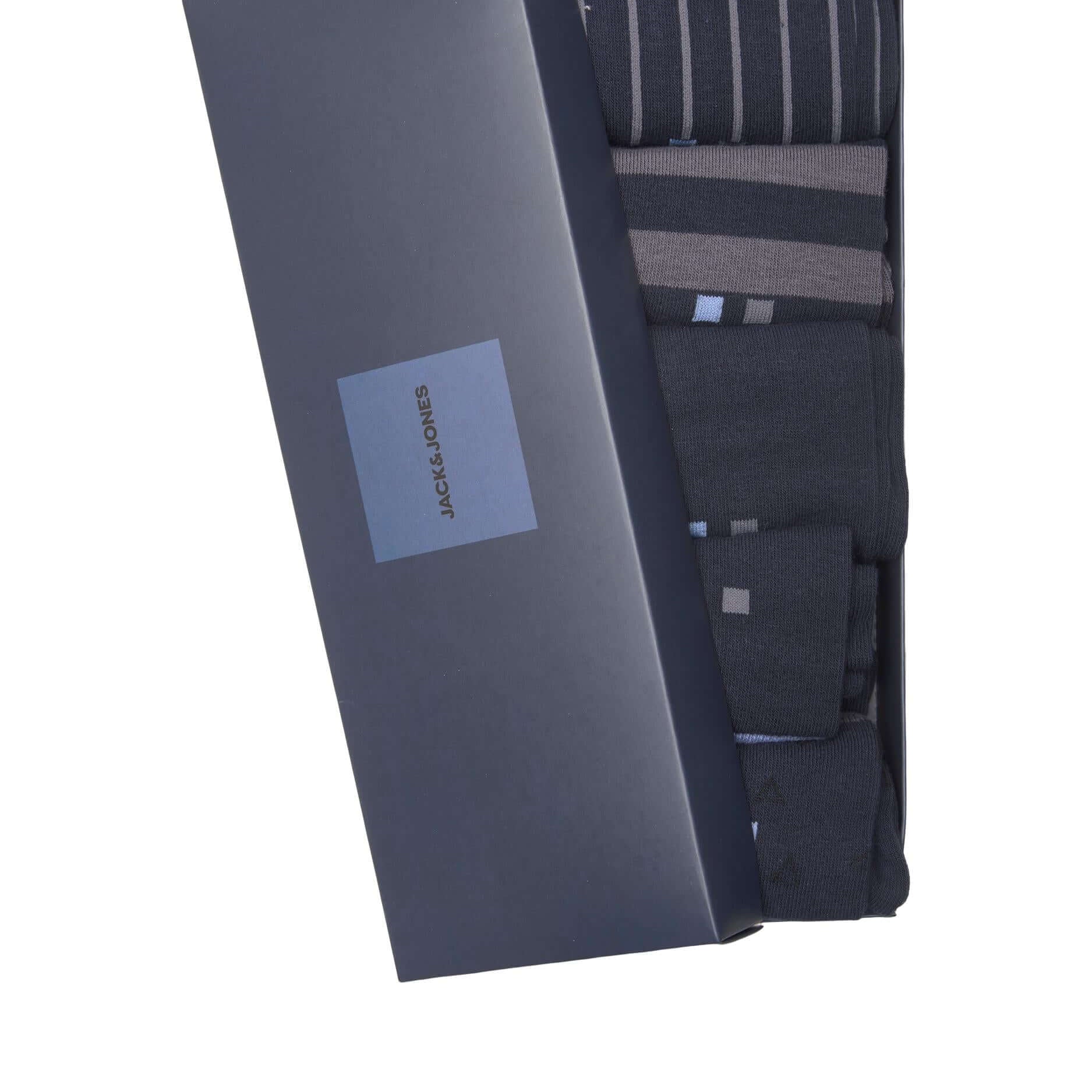 Jack & Jones - JJACTOM Christmas/ Xmas Socks Giftbox - Navy Peacoat