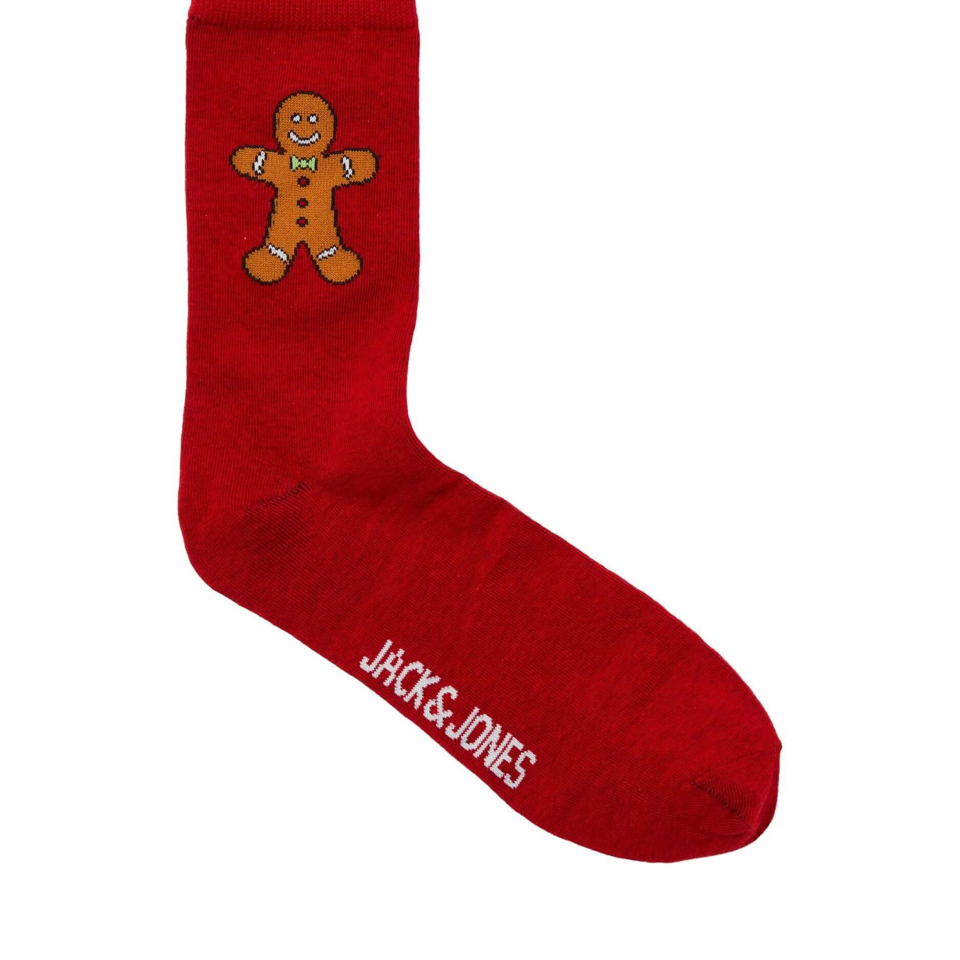 Jack & Jones - JACXMAS Comfort Food Xmas Giftbox 3 PACK - Socks