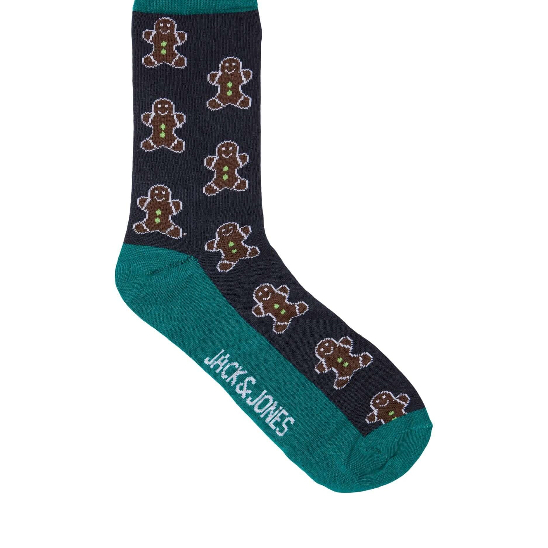 Jack & Jones - Mens JACSWEET Christmas Socks Giftbox (5-pack)
