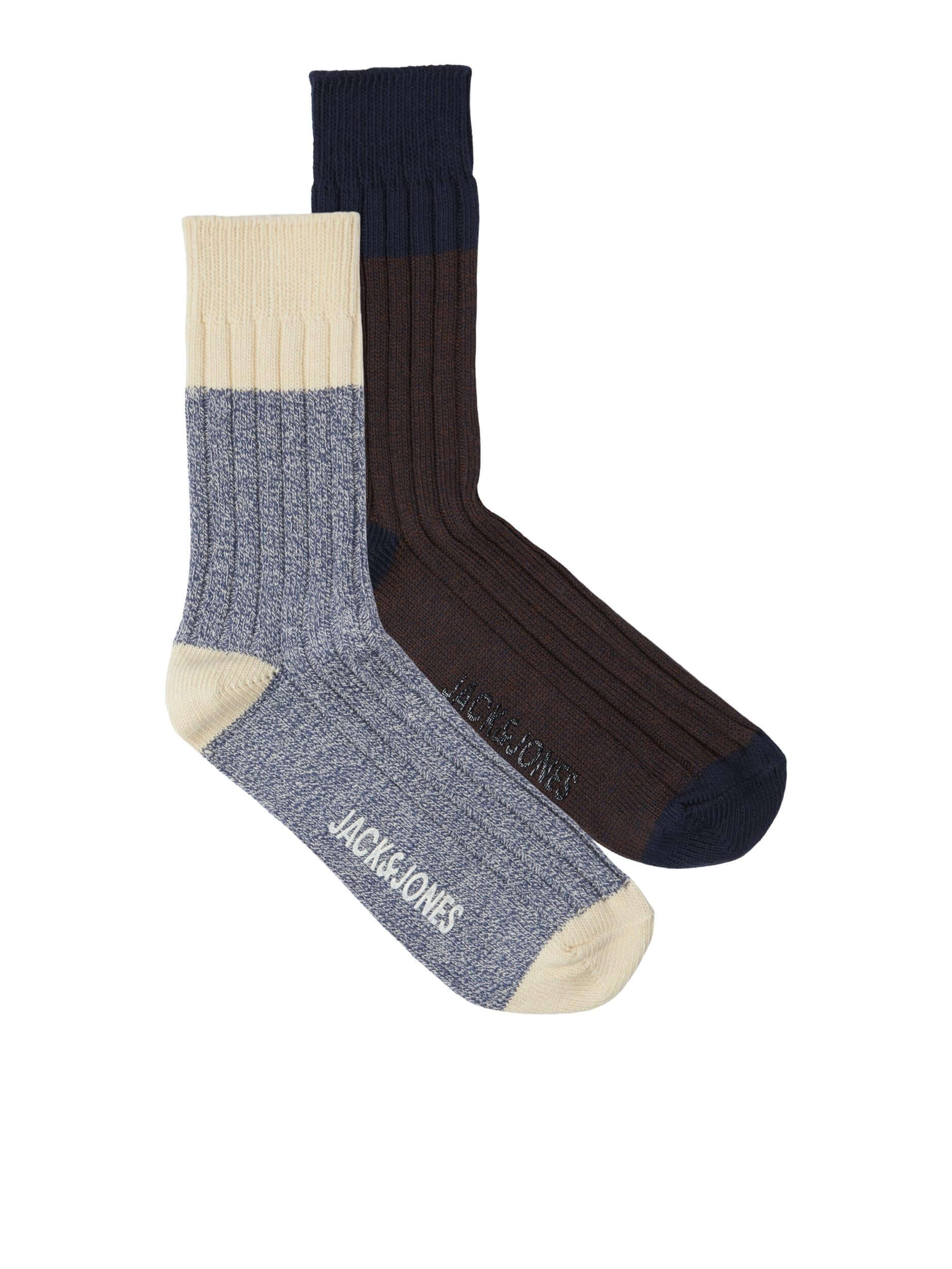 Jack & Jones JACTWISTED Sports Socks - Vintage Indigo