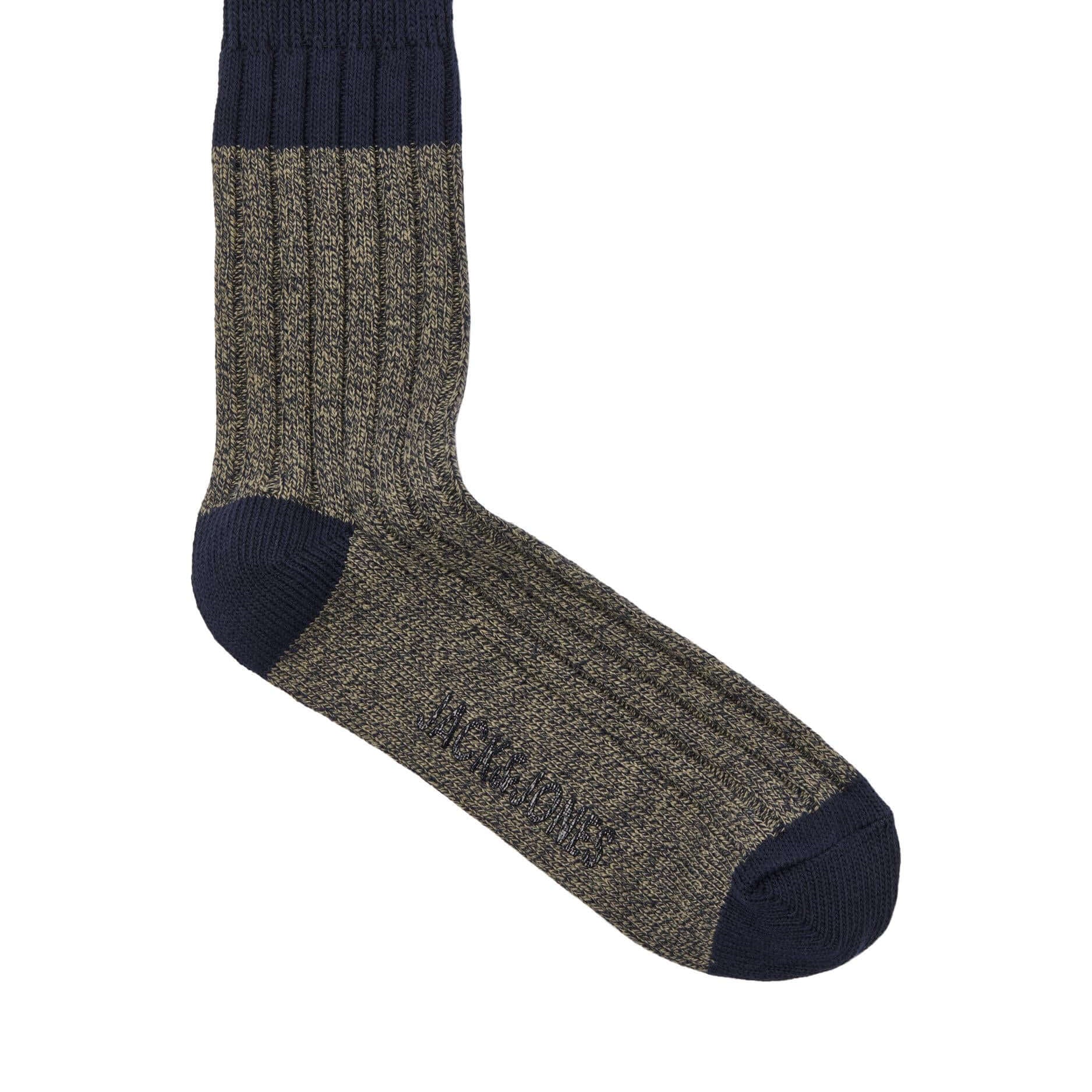 Jack & Jones - JACTWISTED Socks - Olive Chestnut