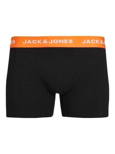 Jack & Jones 3 Pack JacJonas Trunks - Black Multi