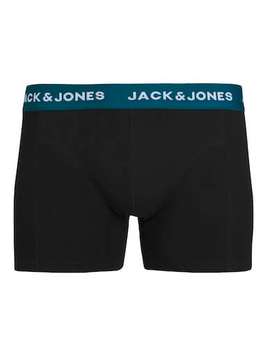 Jack & Jones 3 Pack JacJonas Trunks - Black Multi